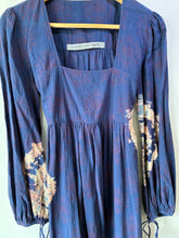 Raquel Allegra Blue Tie Dye Dress