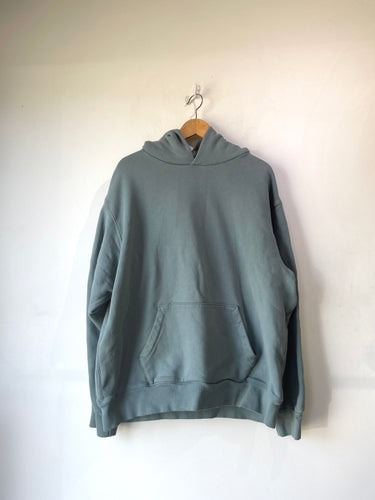 Yeezy Kanye West Season 5 Teal Hoodie Blank