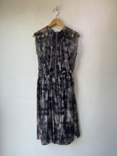 Rachel Comey Black & White Plaid Silk Dress