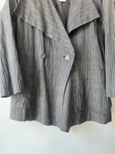 Issey Miyake Plantation Grey Harem Pants Suit