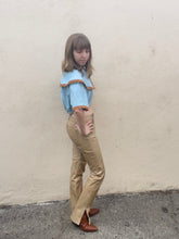 Vintage Earl Jean Tan Leather Pants