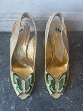 Ltd.  Fornarina Butterfly Gold Wedges Size 37