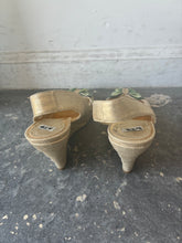 Ltd.  Fornarina Butterfly Gold Wedges Size 37