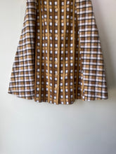 Ace & Jig Gertie Brown Plaid Midi Skirt