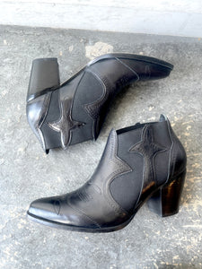 Rachel Comey Black Western Booties 8