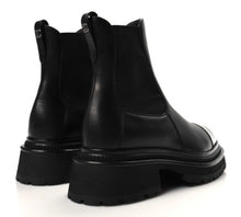 Chanel Black Platform Chelsea Boots Size 39