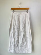 Co Clothing Ivory Textured Midi Skirt