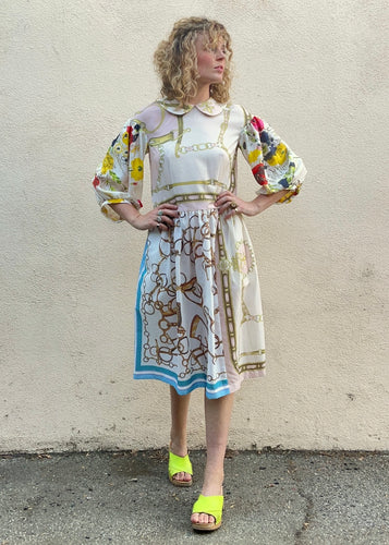 Comme des Garcons Girl Printed Scarf Dress