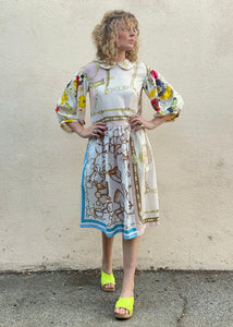 Comme des Garcons Girl Printed Scarf Dress