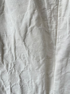 Co Clothing Ivory Textured Midi Skirt