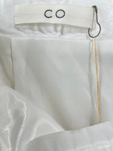 Co Clothing Ivory Textured Midi Skirt