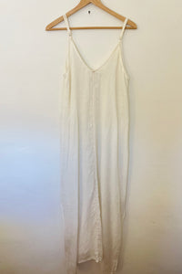 Vintage Buldan’s White Linen Dress