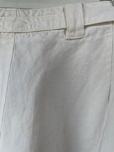 Dries van Noten White Linen Pants