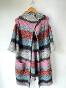 Chloé Multicolor Mohair Knit Cardigan