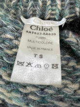 Chloé Multicolor Mohair Knit Cardigan