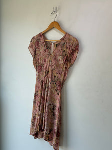 Reformation Pink Floral Mini Dress