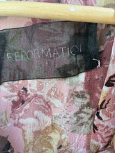 Reformation Pink Floral Mini Dress