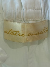 Natalie Martin White Cotton Mini Dress