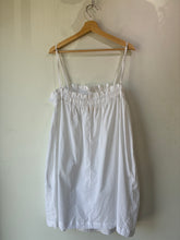 Natalie Martin White Cotton Mini Dress