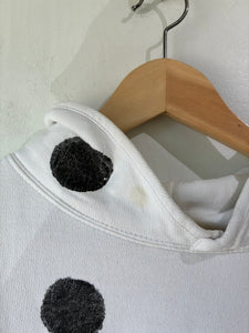 RTH White with Black Polka Dot Sweatshirt