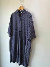 Casey Casey Navy and White Striped Dress