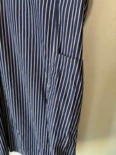 Casey Casey Navy and White Striped Dress