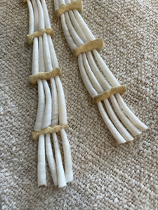 Vintage Native American Porcupine Quill Earrings