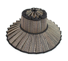 Lorna Murray Black and Tan Melbourne Island Capri Hat