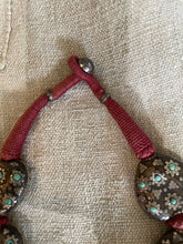 Silver and Turquoise Himalayan Woven Necklace