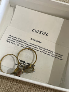 Cosmic Wonder Light Source Crystal Rings Set