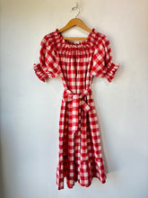 Doen & Heather Taylor Red Gingham Dress