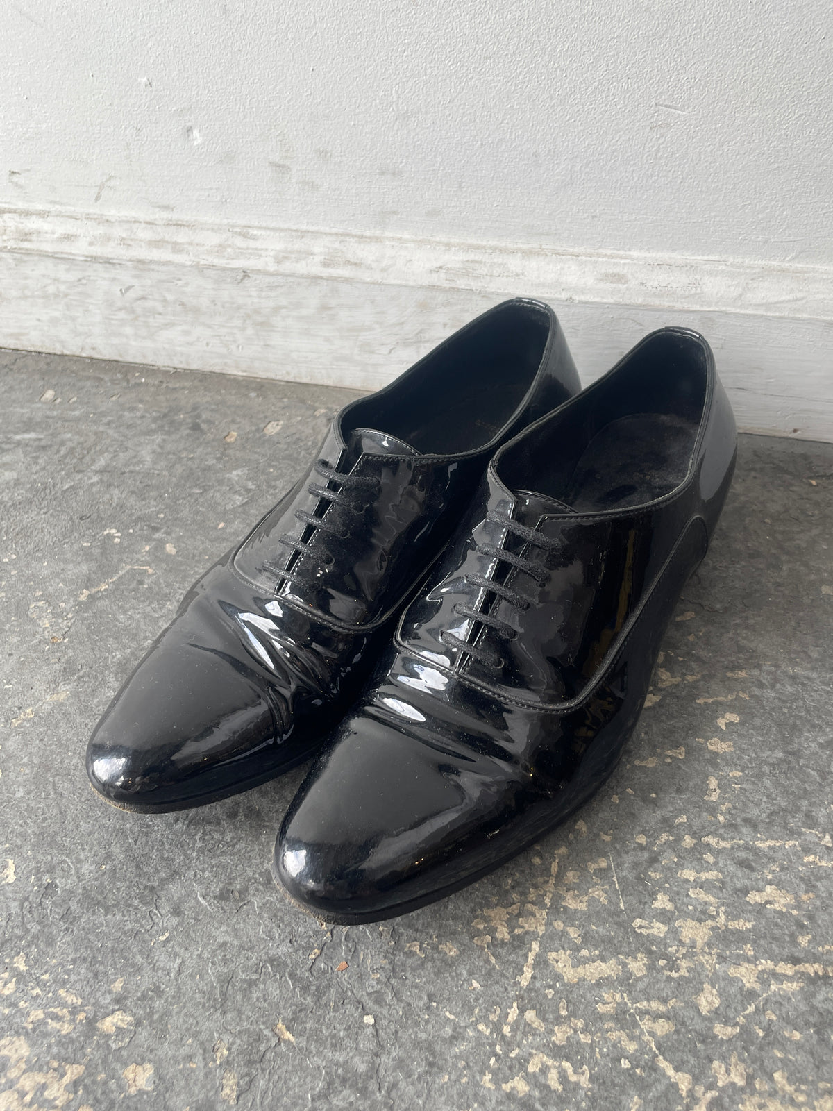 Yves Saint Laurent Black Leather Oxfords ADRIEN oxfords in box saint laurent leather in Black | Saint  main image 2