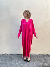 Oscar De La Rental Pink Polyester Caftan