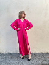 Oscar De La Rental Pink Polyester Caftan