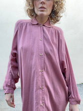 Electric Feathers Mauve Rimbaud Shirt Dress