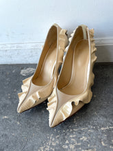 Jun Takahashi Undercover Cream Ruffled Ruche Heels