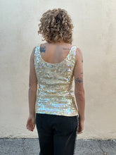 Ports Cream Sequin Tank
