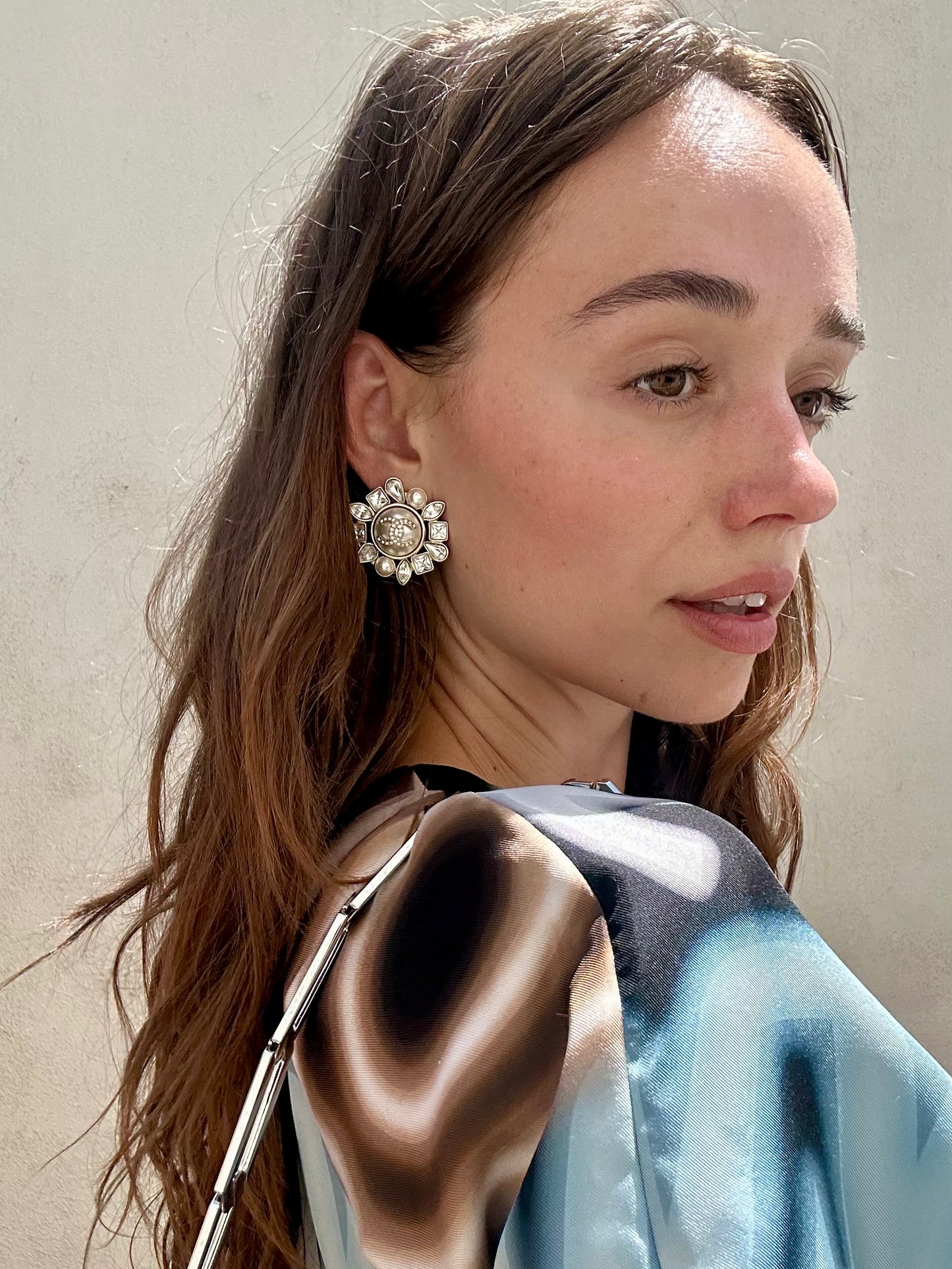 CHANEL Starburst Earrings - The Curatorial Dept.