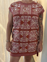 Doen Embroidered Tassel Mini Dress