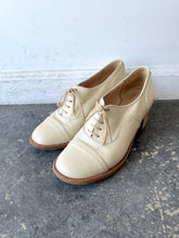 Vintage Robert Clergerie White Spectator Heels