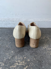 Vintage Robert Clergerie White Spectator Heels