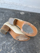 Vintage Robert Clergerie White Spectator Heels