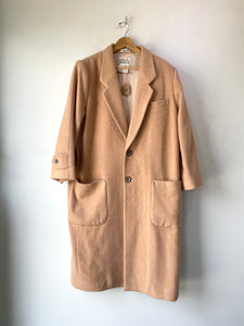 Vintage Matsuda Peach Wool Overcoat