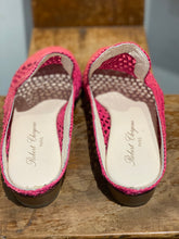 Robert Clergerie Hot Pink Woven Mules