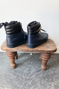 Authentic Chanel Navy High Tops