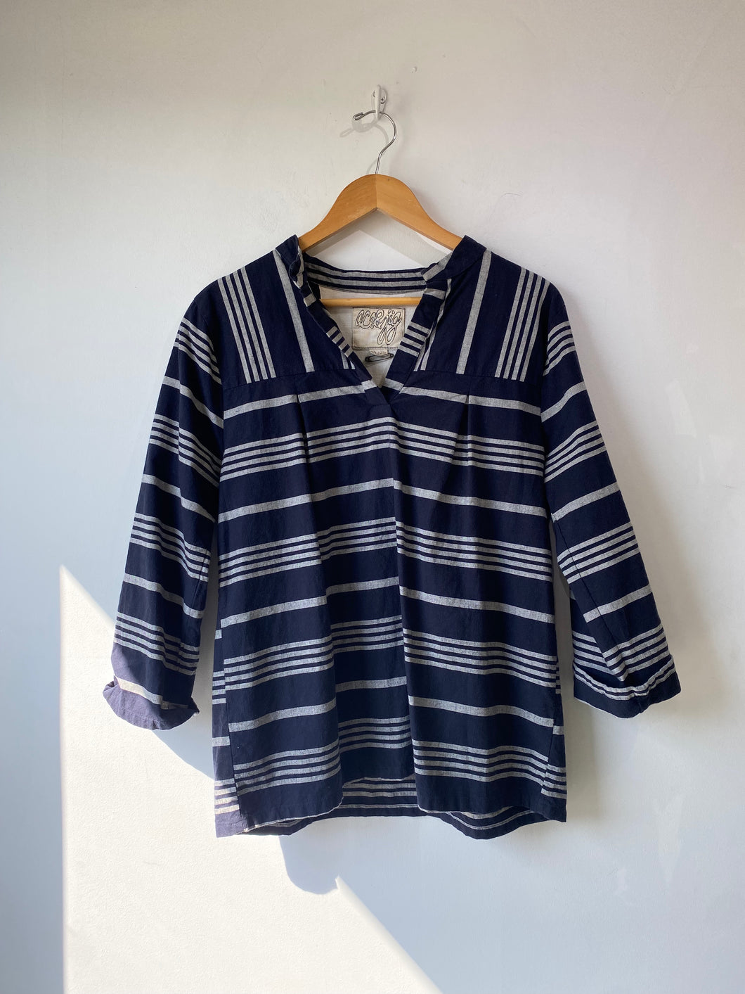 Ace & Jig Navy Striped Top