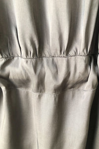 Dries van Noten Silver Belted Dress