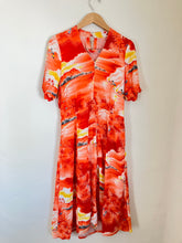 Vintage Hawaiian Novelty Print Dress