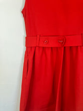 Marc Jacobs Blood Orange Sleeveless Dress