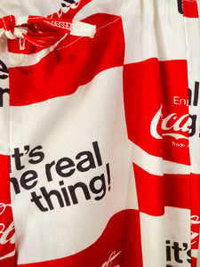 Vintage Coca Cola "It's The Real Thing" Cotton Pants